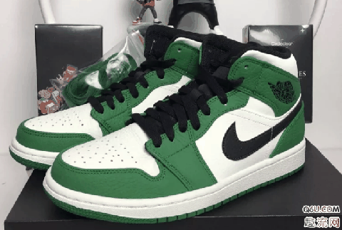  AJ1 mid凯尔特人开箱测潮牌品牌评 AJ1 mid凯尔特人上脚图赏析（ AJ1 mid凯尔特人开箱测评 AJ1 mid凯尔特人上脚图赏析）