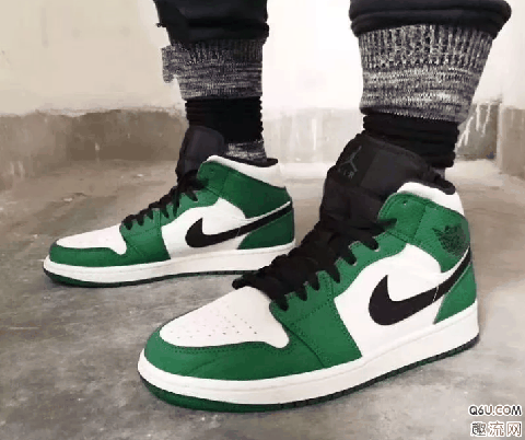  AJ1 mid凯尔特人开箱测潮牌品牌评 AJ1 mid凯尔特人上脚图赏析（ AJ1 mid凯尔特人开箱测评 AJ1 mid凯尔特人上脚图赏析）