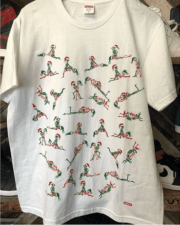 Supreme圣诞限定T恤怎么样 2017 Supreme Christmas Tee多少钱