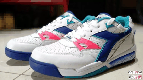 迪亚多纳Rebound Ace复古球鞋开箱测评 diadora Rebound Ace上脚图赏析