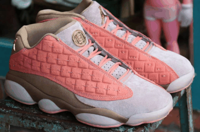 最近冠希哥与AJ13联名发潮牌布了一款兵马俑配色的乔13（Clot x Air Jordan 13兵马俑开箱测评 Clot x Air Jordan 13兵马俑细节欣赏）