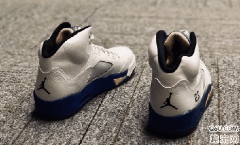 AJ5兰尼高中实物细节赏析 AJ5和AJ6哪个值得买