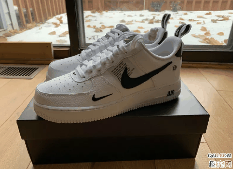 AF1 07 lv8 utility黑白开箱测评 AF1 07 lv8 utility有气垫吗