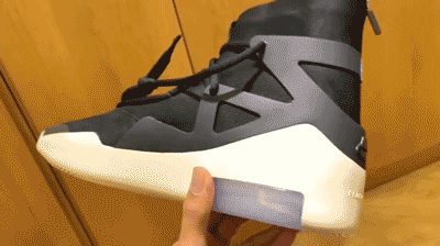 Nike Air Fear of God 1开箱测评 Nike Air Fear of God 1上脚图赏析