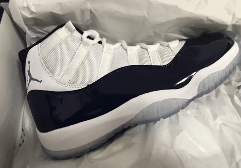 AJ11午夜蓝开箱测评 AJ11午夜蓝实物欣赏