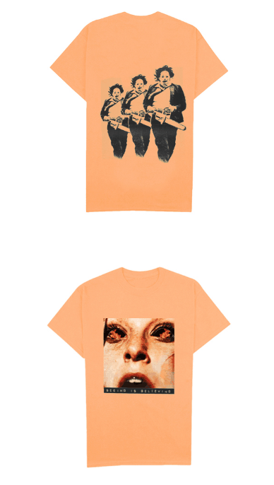 《德州电锯杀人狂》Merch 系列发售 Tr潮牌汇潮牌网店avi$ Scott 发售《The Texas Chainsaw Massacre》系列万圣节单品（《德州电锯杀人狂》Merch 系列发售 Travi$ Scott 发售《The Texas Chainsaw Massacre》系列万圣节单品）
