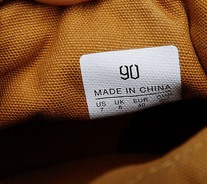 选择了比平时潮牌汇潮牌网店小一号的40码（90分工装靴开箱体验 90分工装靴实物欣赏）
