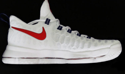 KD9美国队配色开箱潮牌汇潮牌网 KD9美国队配色实物欣赏（KD9美国队配色开箱 KD9美国队配色实物欣赏）