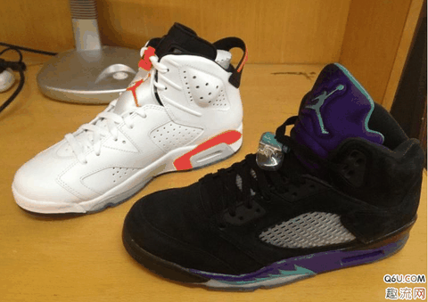 AJ5和AJ6哪个好看 AJ5和AJ6哪个脚感好