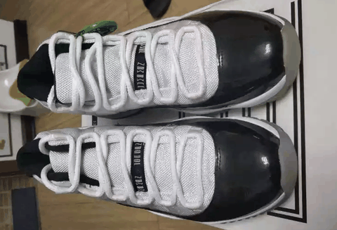 是史上第潮牌汇潮牌网一次市售（AJ11 Concord 复刻版开箱 AJ11 Concord 复刻版实物欣赏）