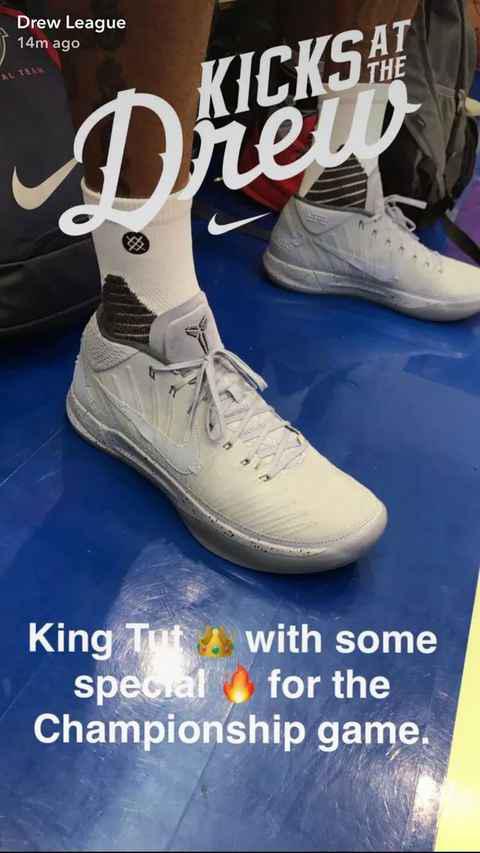 科比穿Nike KOBE亮相德鲁联盟！Nike KOBE 13推出？