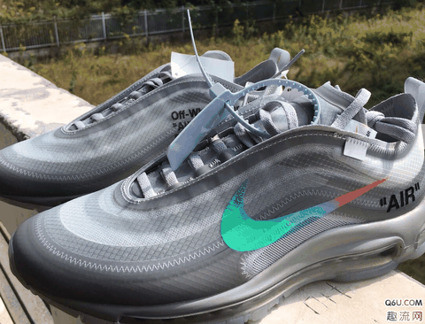 OW X Air Max97彩虹勾开箱测评 OW X Max97 Menta值得入手吗