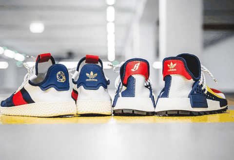 后跟则以 “B” 与三叶草 Logo 示人； 另一款全新潮牌信息鞋型 BBC x adidas Originals Tennis Hu V2 在延续初代网球鞋造型的基础上（菲董 BBC x adidas 全新联名在哪买 菲董 BBC x adidas 全新联名什么时候发售）