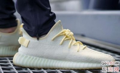  2.后跟橡潮牌资讯胶拼接（椰子350 v2黄油如何一眼看出真假 yeezy 350 v2 Butter真假对比图）