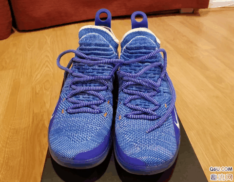 Kd11勇士配色开箱测评 KD11勇士蓝上脚好看吗