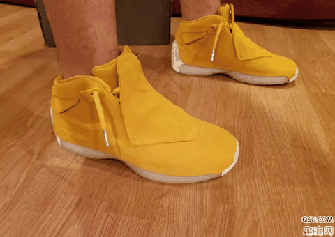 AJ18黄麂皮开箱测评 AJ18黄麂皮做工很差