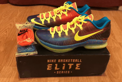小编也就入潮牌品牌手了一双（KD5 Elite “EYBL”开箱测评 KD5 Elite “EYBL”实物欣赏）