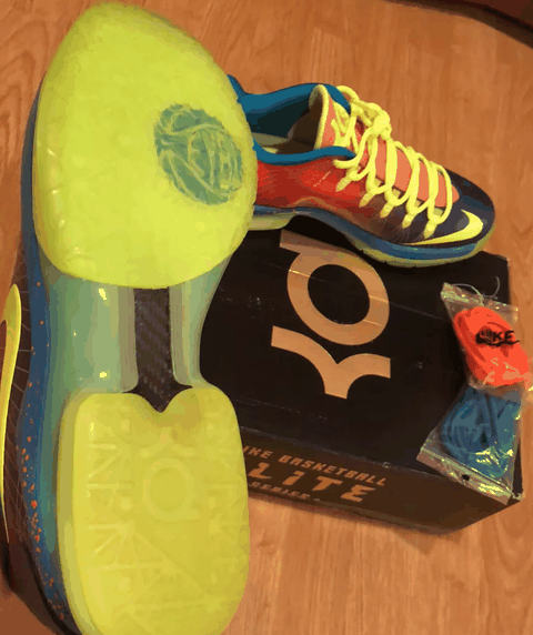 小编也就入潮牌品牌手了一双（KD5 Elite “EYBL”开箱测评 KD5 Elite “EYBL”实物欣赏）