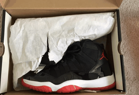 今天就与小伙伴们一起潮牌品牌见证AJ11黑红配色开箱测评吧（AJ11黑红配色开箱测评 AJ11 “bred” 实物i欣赏）
