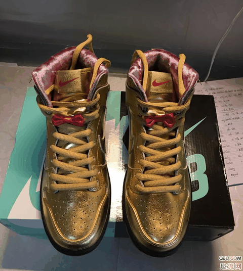 SB Dunk联名Humidity金属黄铜开箱测评 Humidity x Nike SB Dunk High上脚图赏析