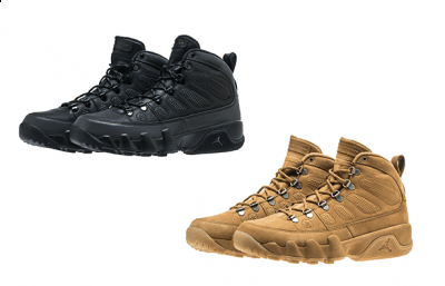  为了保证保潮牌暖和防水性能（Air Jordan 9户外靴什么时候发售 Air Jordan 9 户外靴实物欣赏）