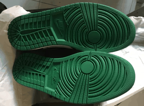 AJ1黑绿脚趾开箱测评潮牌商城 AJ1黑绿脚趾实物欣赏（AJ1黑绿脚趾开箱测评 AJ1黑绿脚趾实物欣赏）