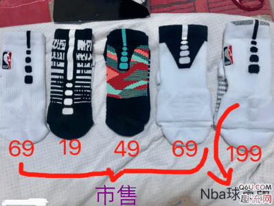  下面是在途的 马 刺 队更衣室版本的精英潮牌商城袜 也是球员版 也可以明显看出 脚底和脚踝是明显加厚的 （耐克精英袜哪种好 5款耐克精英袜对比测评）