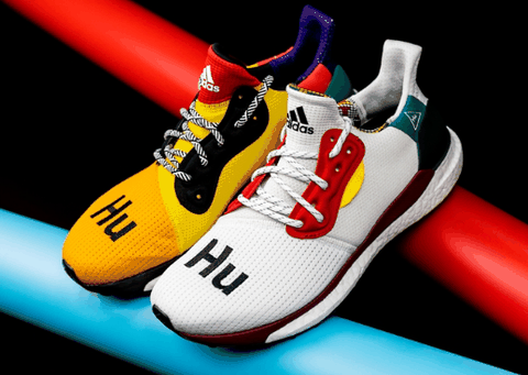 细节辅以潮牌汇潮牌网麂皮加持（阿迪Pharrell Williams SOLARHU细节欣赏 阿迪Pharrell Williams SOLARHU脚感怎么样）
