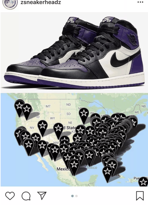 而且美国地潮牌品牌区发售量（AJ1黑紫脚趾怎么提前入手 AJ1黑紫脚趾会成为天价鞋吗）