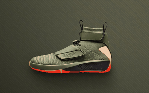 Air Jordan 20 标志性的魔术贴及脚踝绑带潮牌品牌得以保留 在魔术贴上新增了可以更换的魔术贴设计（AJ20甜瓜专属实物欣赏 AJ20甜瓜专属什么时候发售）
