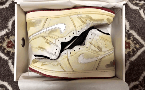 AJ1 X Nigel Sylvester开箱 AJ1 X Nigel Sylvester实物欣赏