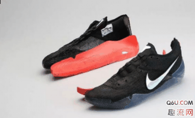 图右为LUNAR材质 kobe ad nxt 36潮牌品牌0配置怎么样 从上面的拆解图可以看出（kobe ad nxt 360拆解测评 kobe ad nxt 360配置怎么样）