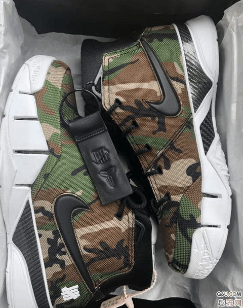 ZK1 Undefeated 迷彩配色开箱测评 UNDEFEATED x Nike Kobe 1 Protro 迷彩上脚好看吗