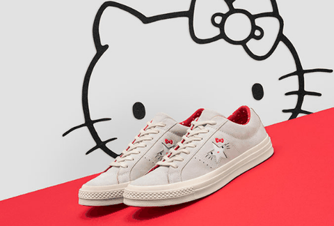 并伴有相关服潮牌资讯饰一并登场（Hello Kitty x 匡威联名在哪买 Hello Kitty x 匡威联名有哪些）