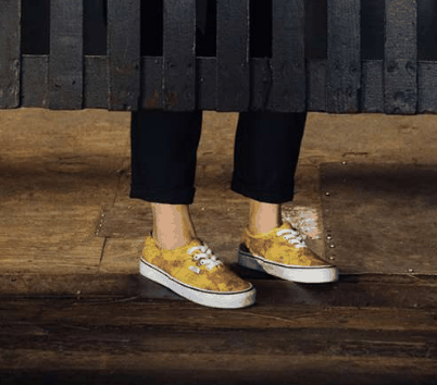 官网参考潮牌商城价：¥527（Vans x Van Gogh Museum鞋款多少钱 Vans x 梵高美术馆鞋款实物欣赏）