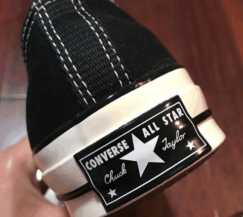 除了两条很显潮牌品牌眼橡胶黑边（CONVERSE All Star 70帆布鞋开箱 匡威 All Star 70帆布鞋实物欣赏）