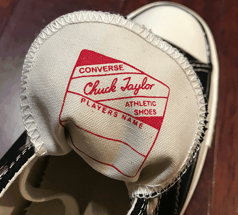 除了两条很显潮牌品牌眼橡胶黑边（CONVERSE All Star 70帆布鞋开箱 匡威 All Star 70帆布鞋实物欣赏）