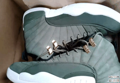 AJ12 “CP3”保罗配色开箱测评 AJ12 “CP3”橄榄绿上脚好看吗