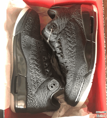 AJ3夜光编织版静态开箱 AJ3Flyknit实物欣赏