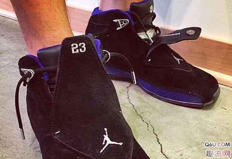 AJ18黑蓝复刻2018上脚好看吗 AJ18复刻偏码吗
