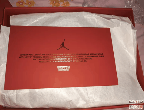  采用生胶潮牌汇潮牌网店外底方案（Levi's x AJ4黑丹宁开箱 Levi's x AJ4黑丹宁实物欣赏）