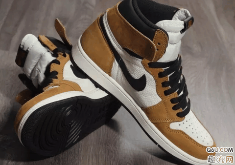 那就是AJ1又爆潮牌汇潮牌网出了新的配色（AJ1扣碎2.0细节欣赏 AIR JORDAN 1 “ROOKIE OF THE YEAR