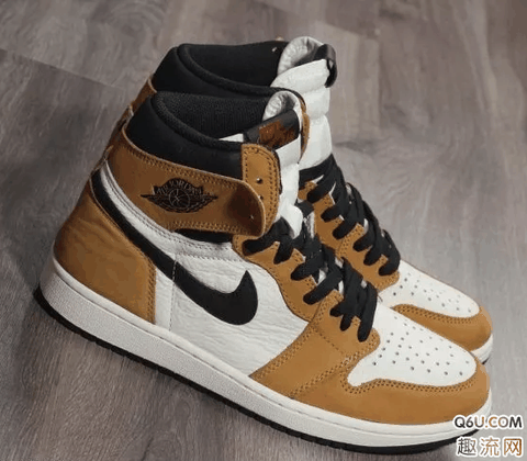 那就是AJ1又爆潮牌汇潮牌网出了新的配色（AJ1扣碎2.0细节欣赏 AIR JORDAN 1 “ROOKIE OF THE YEAR