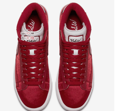 耐克Blazer Mid “Red Crush” 实物欣赏 Nike Blazer Mid “Red Crush”好看嘛