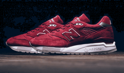 已经于境外电商网潮牌信息站如Sneaker Politics上架（New Balance 998红麂皮在哪买 New Balance 998红麂皮多少钱）