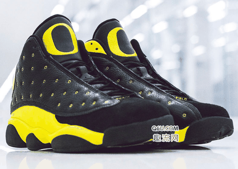 AJ13PE “Oregon Ducks”配置怎么样 AJ13 PE “Oregon Ducks”实物细节欣赏