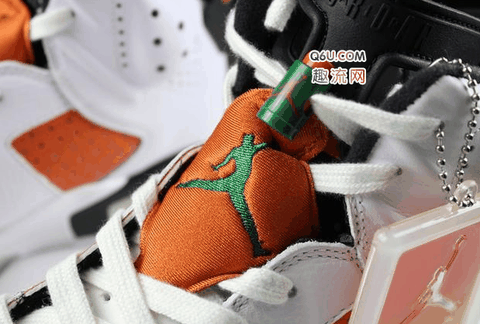 Air Jordan 6“Gatorade”开箱测评 AJ6橙白配色实物鉴赏
