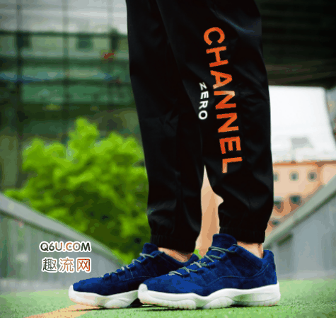 Air Jordan 11 鞋潮牌资讯型最高的规格（蓝麂皮AJ11开箱测评 Air Jordan 11 Low RE2PECT脚感如何）