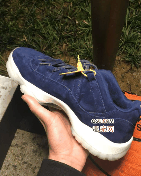 AJ11 “RE2PECT”值得买吗 AJ11蓝麂皮开箱测评