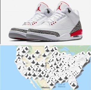 今年也将潮牌复刻发售（AJ3“Katrina”货量大不大 AJ3卡特琳娜值不值得买）
